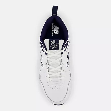NEW BALANCE- MEN'S MX857WN3 SHOE WHITE/ NAVY