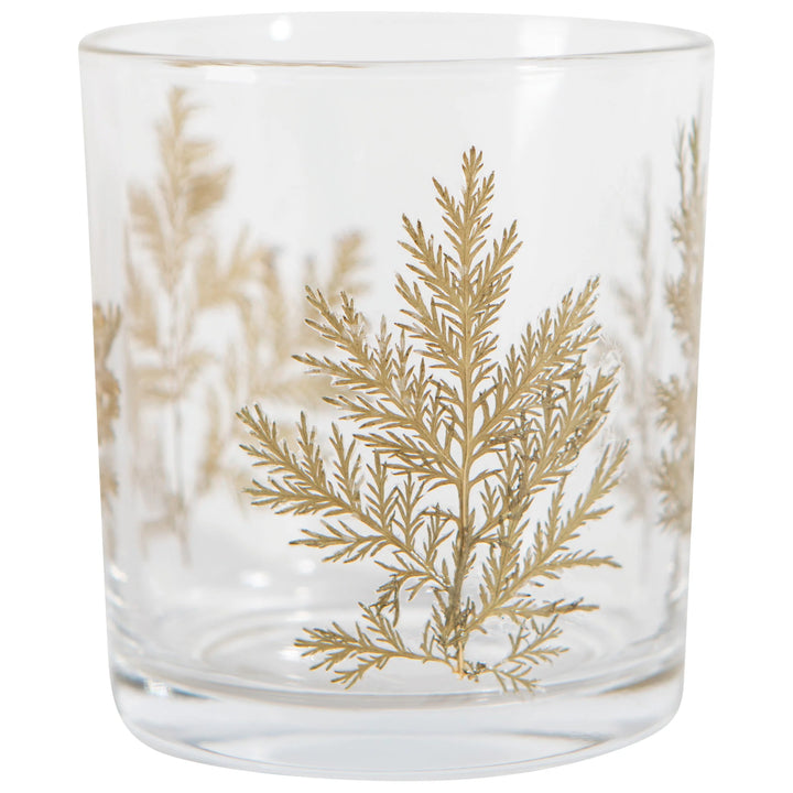 DANICA - TEALIGHT HOLDER GLASS FOLIA