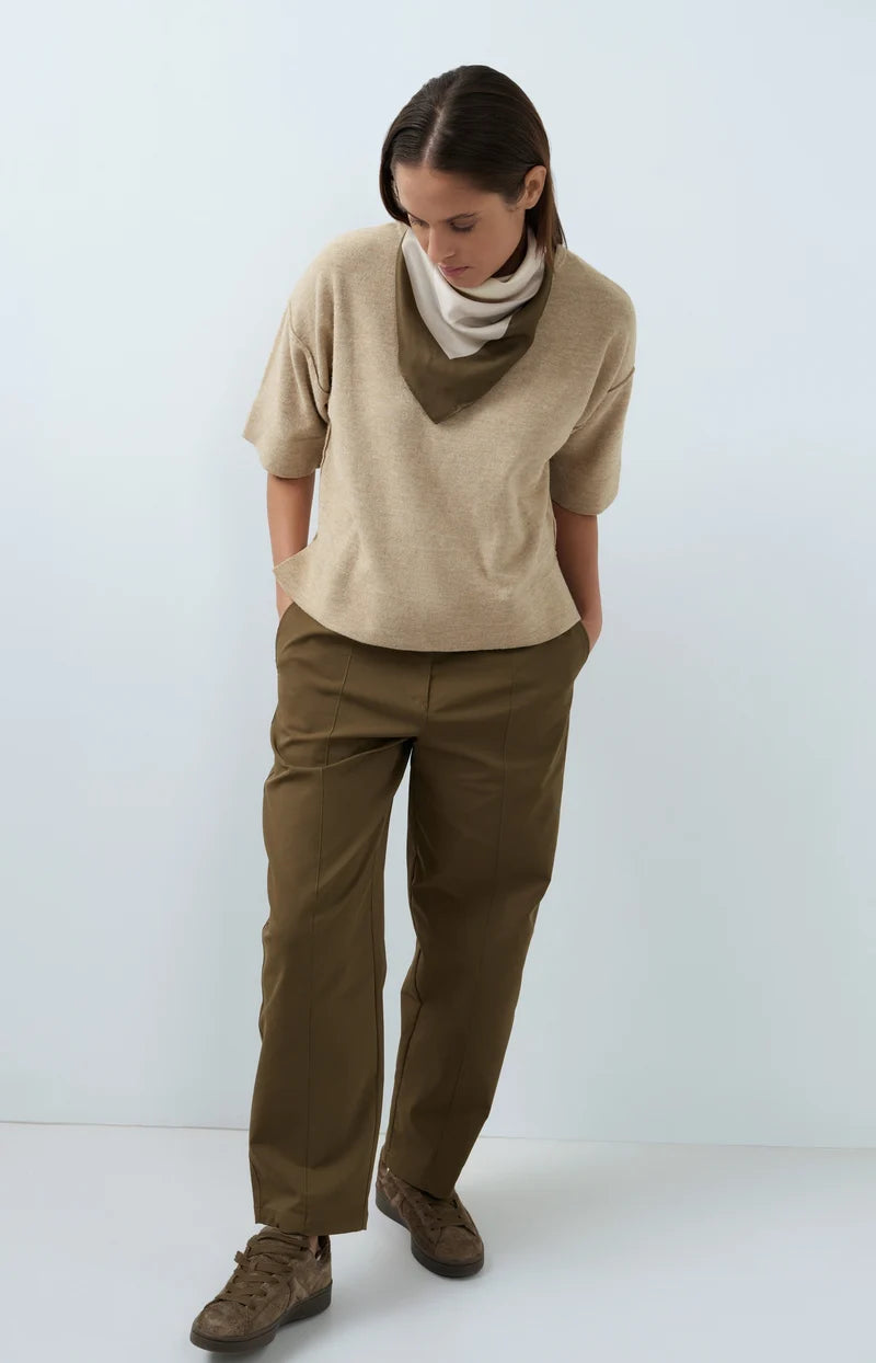 YAYA - OVERSIZED KNITTED TSHIRT