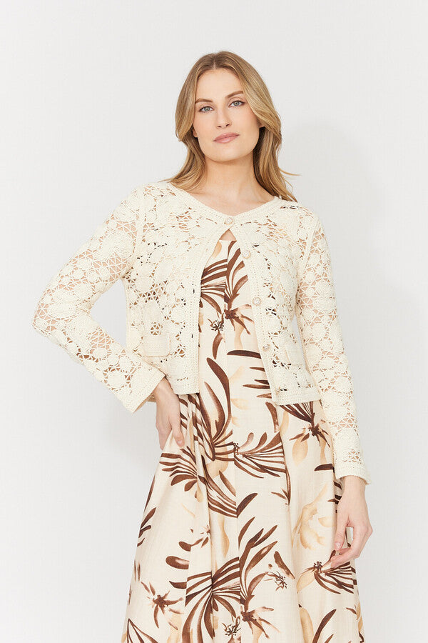 FRANK LYMAN - WOMEN'S KNIT CARDIGAN 261663
