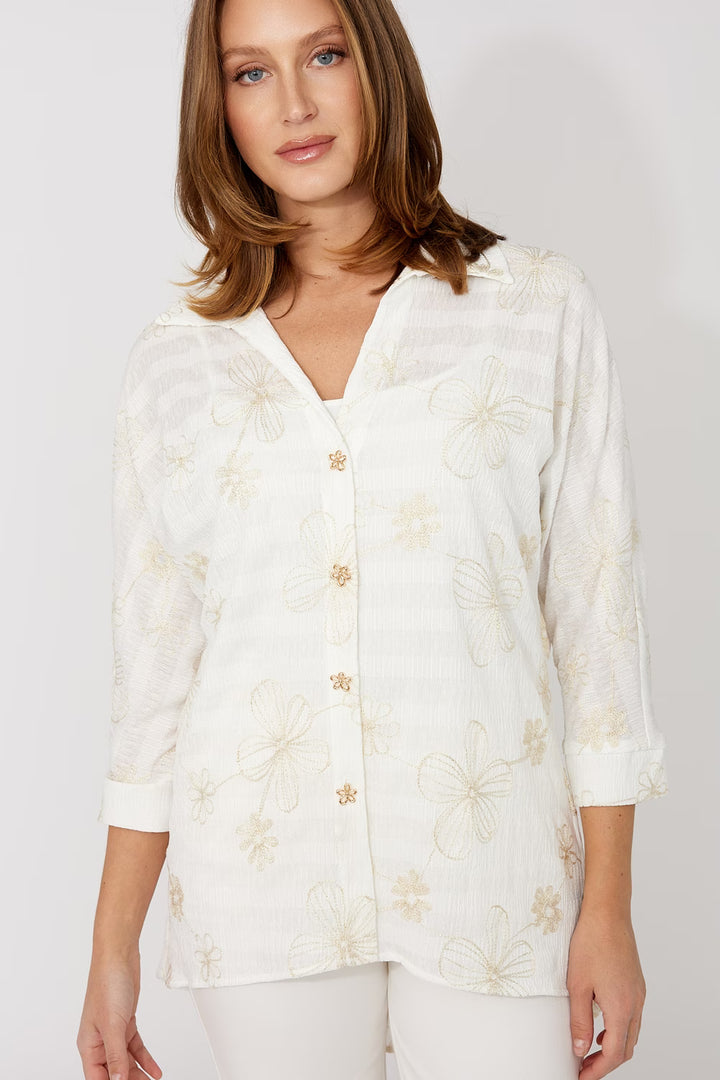 FRANK LYMAN - WOMEN'S 266315 BLOUSE