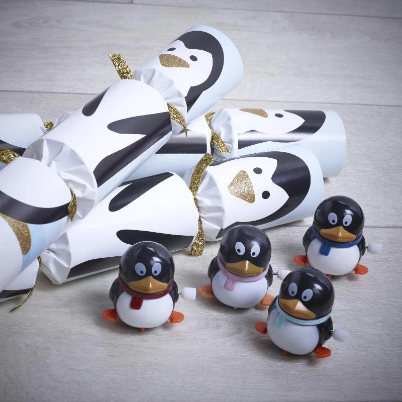 ROBIN REED- RACING PENGUIN CHRISTMAS CRACKERS