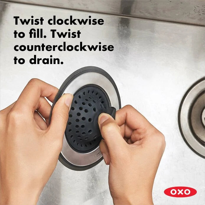 OXO - GG SINK STRAINER W/STOPPER