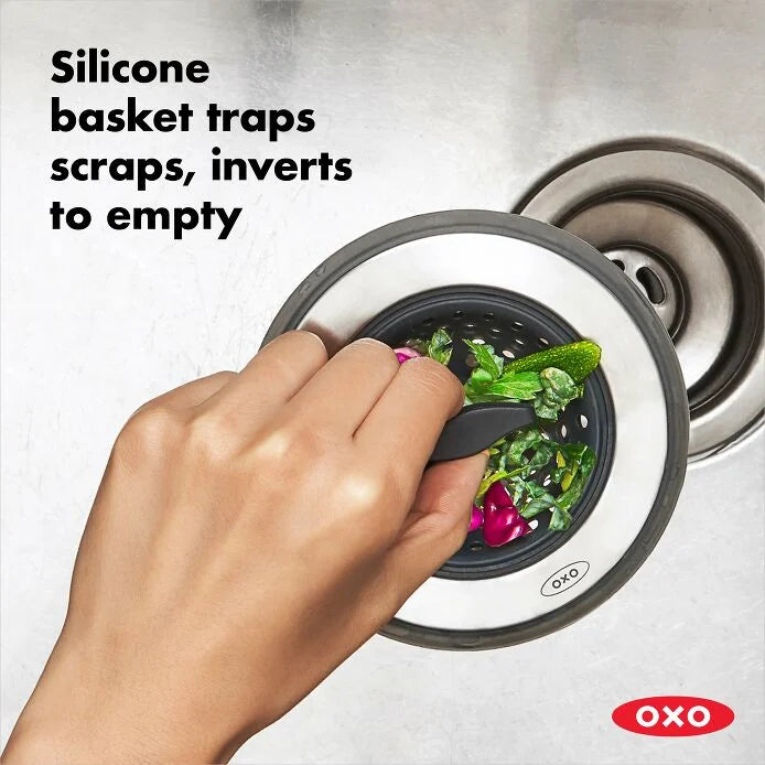 OXO - GG SINK STRAINER W/STOPPER