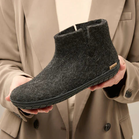 GLERUPS - WOMEN'S FELTED WOOL BOOT W/RUBBER SOLE