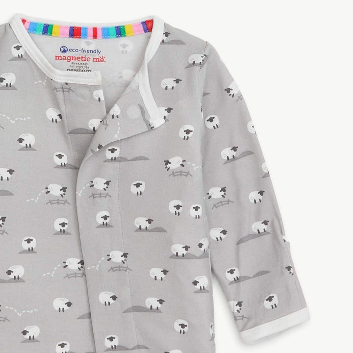 MAGNETIC ME - BAA BAA BABY GRAY MODAL MAGNETIC FOOTIE