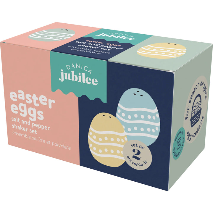 DANICA - SET/2 SALT/PEPPER EASTER EGGS