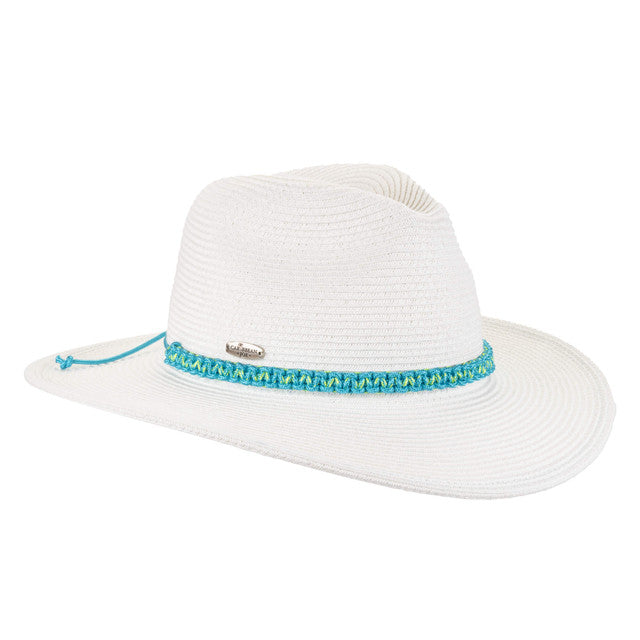 SUN 'N' SAND - HCJ459 PAPER BRAID SAFARI HAT