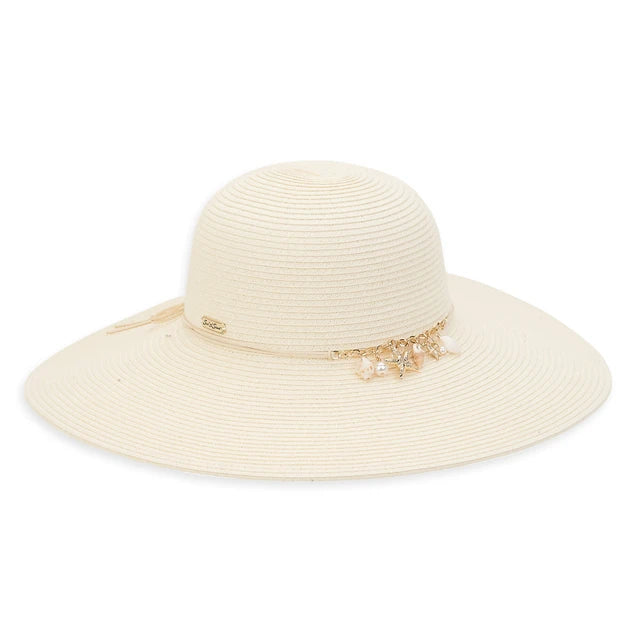 SUN 'N' SAND - HH2522 PAPER BRAID FLOPPY HAT