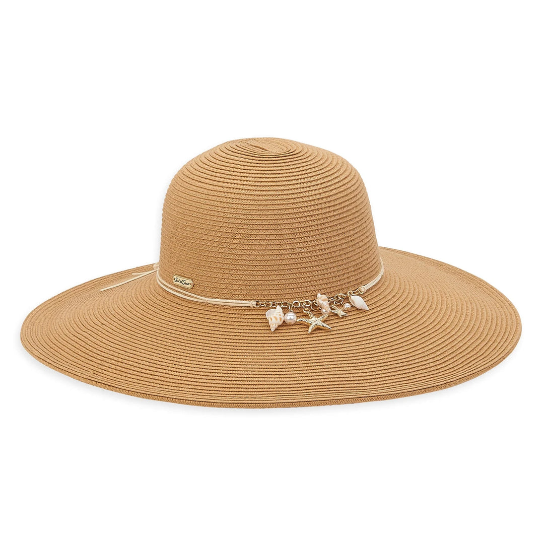 SUN 'N' SAND - HH2522 PAPER BRAID FLOPPY HAT
