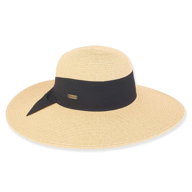 SUN 'N' SAND - HH2976 PAPER BRAID FLOPPY HAT