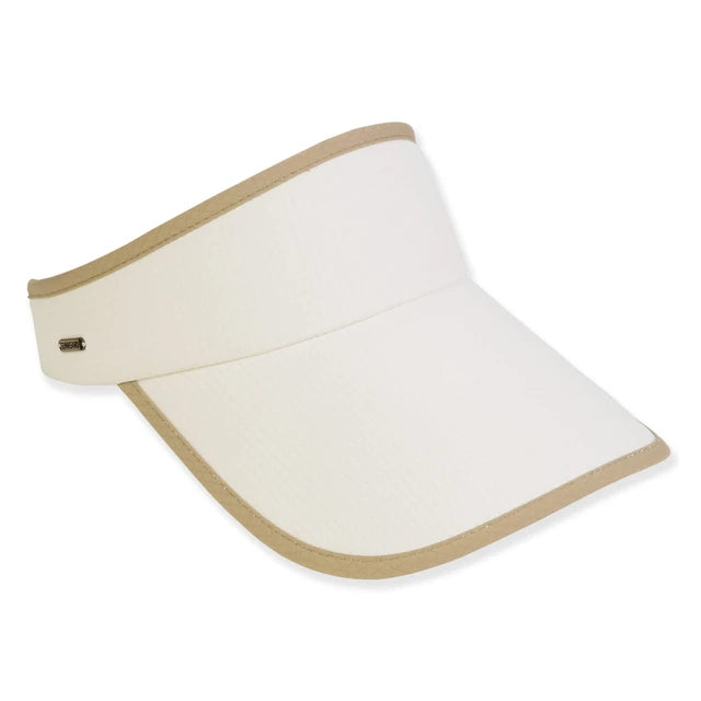 SUN 'N' SAND - HH3312 POLYESTER VISOR