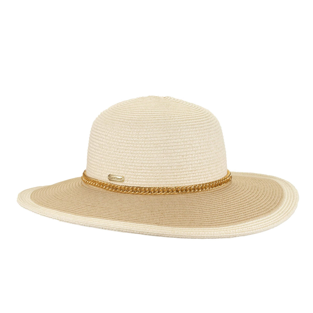 SUN 'N' SAND - HH3441 PAPER BRAID FLOPPY HAT