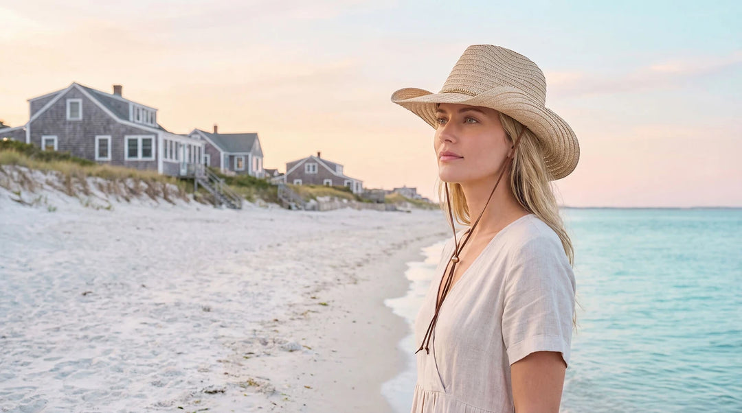 SUN 'N' SAND - HH3525 PAPER BRAID WESTERN HAT