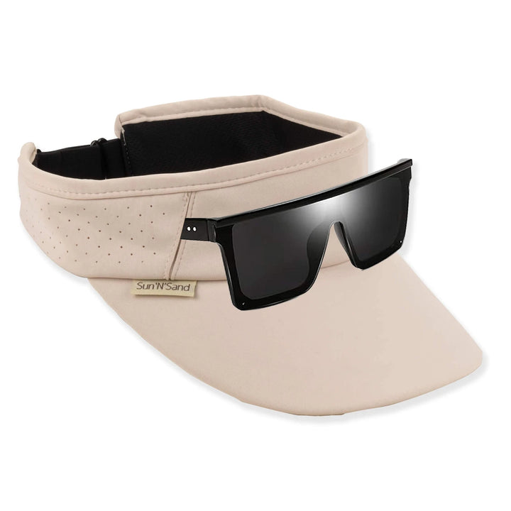 SUN 'N' SAND - HH3666 POLYESTER VISOR