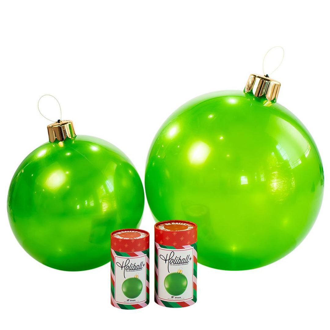 HOLIBALL- 30" CLASSIC GREEN INFLATABLE BALL