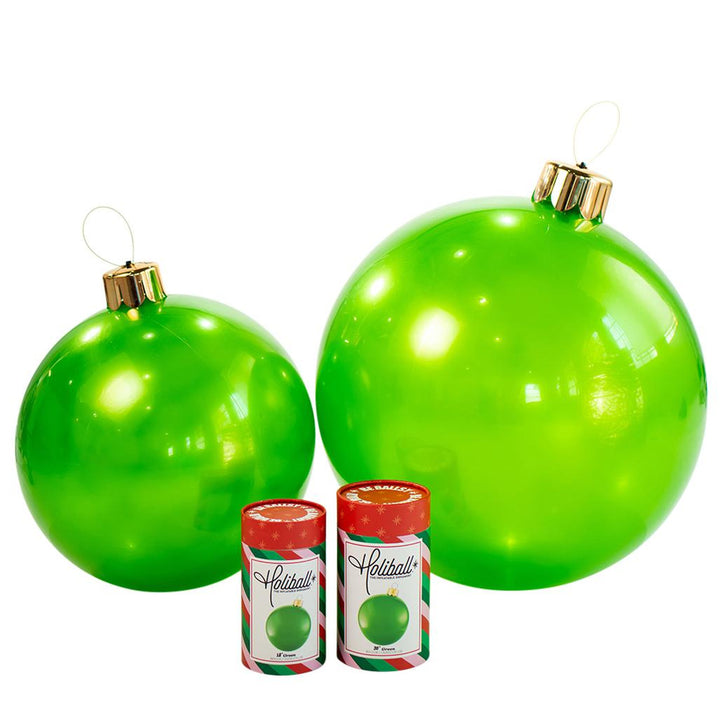 HOLIBALL- 30" CLASSIC GREEN INFLATABLE BALL
