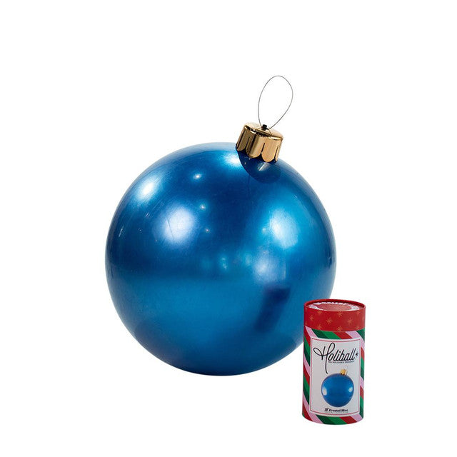 HOLIBALL- 18" FROSTED BLUE INFLATABLE BALL