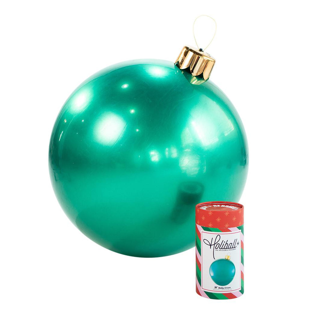 HOLIBALL- 18" HOLLY GREEN INFLATABLE BALL