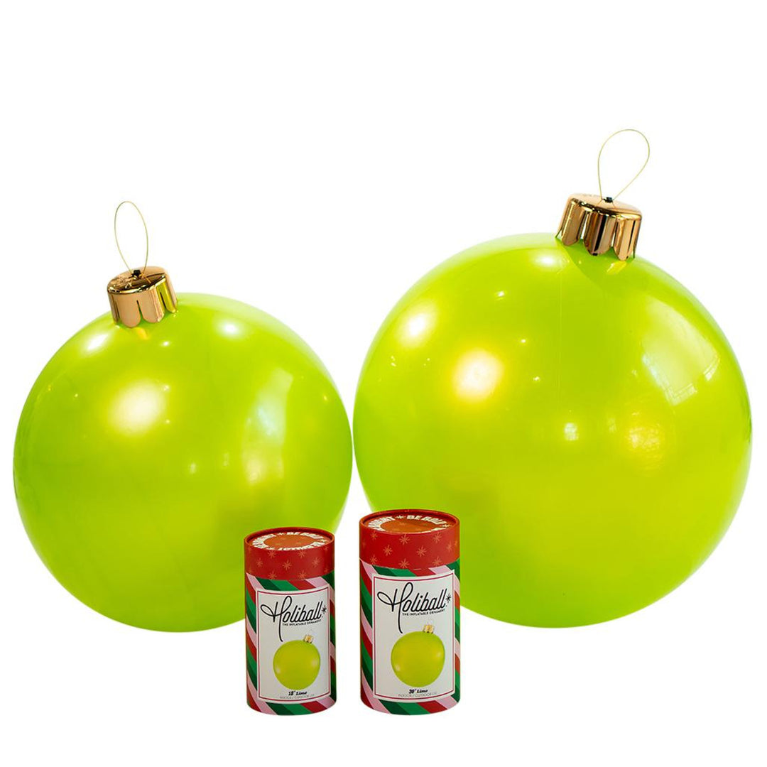 HOLIBALL- 30" LIME INFLATABLE BALL