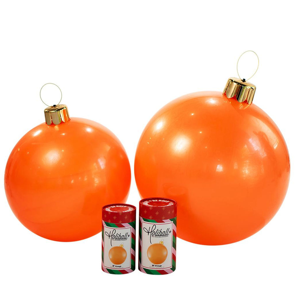 HOLIBALL- 30" ORANGE INFLATABLE BALL
