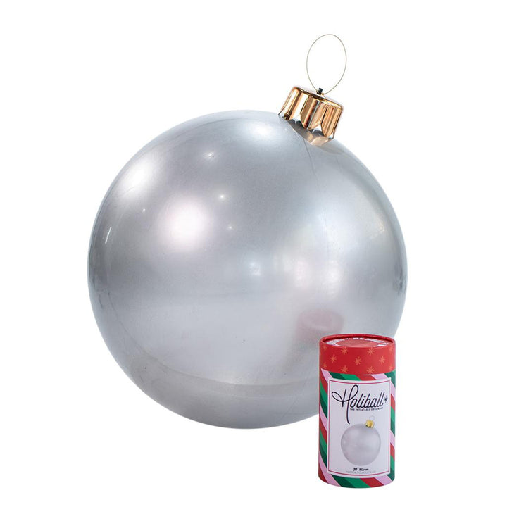 HOLIBALL- 30" SILVER INFLATABLE BALL