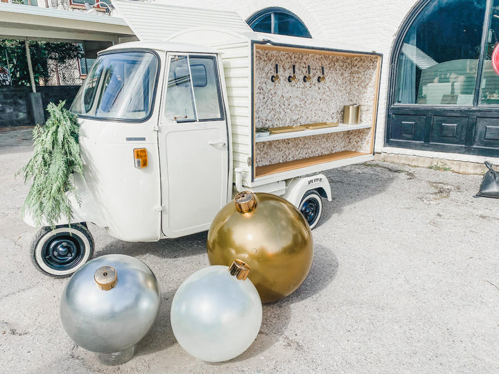 HOLIBALL- 30" SILVER INFLATABLE BALL