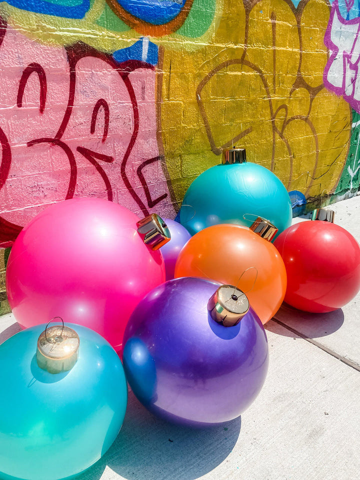 HOLIBALL- 30" LIME INFLATABLE BALL