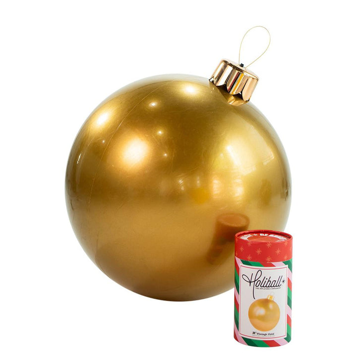 HOLIBALL- 30" VINTAGE GOLD INFLATABLE BALL