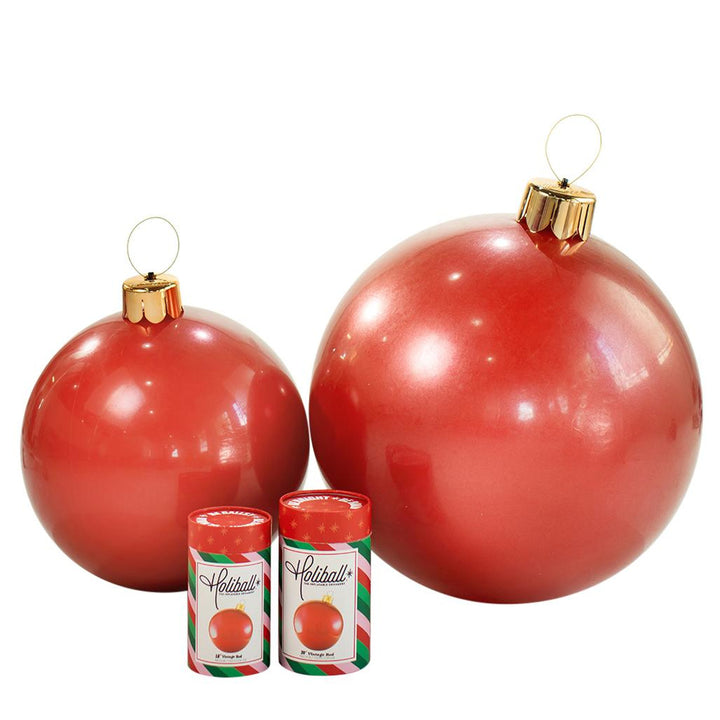 HOLIBALL- 30" VINTAGE RED INFLATABLE BALL