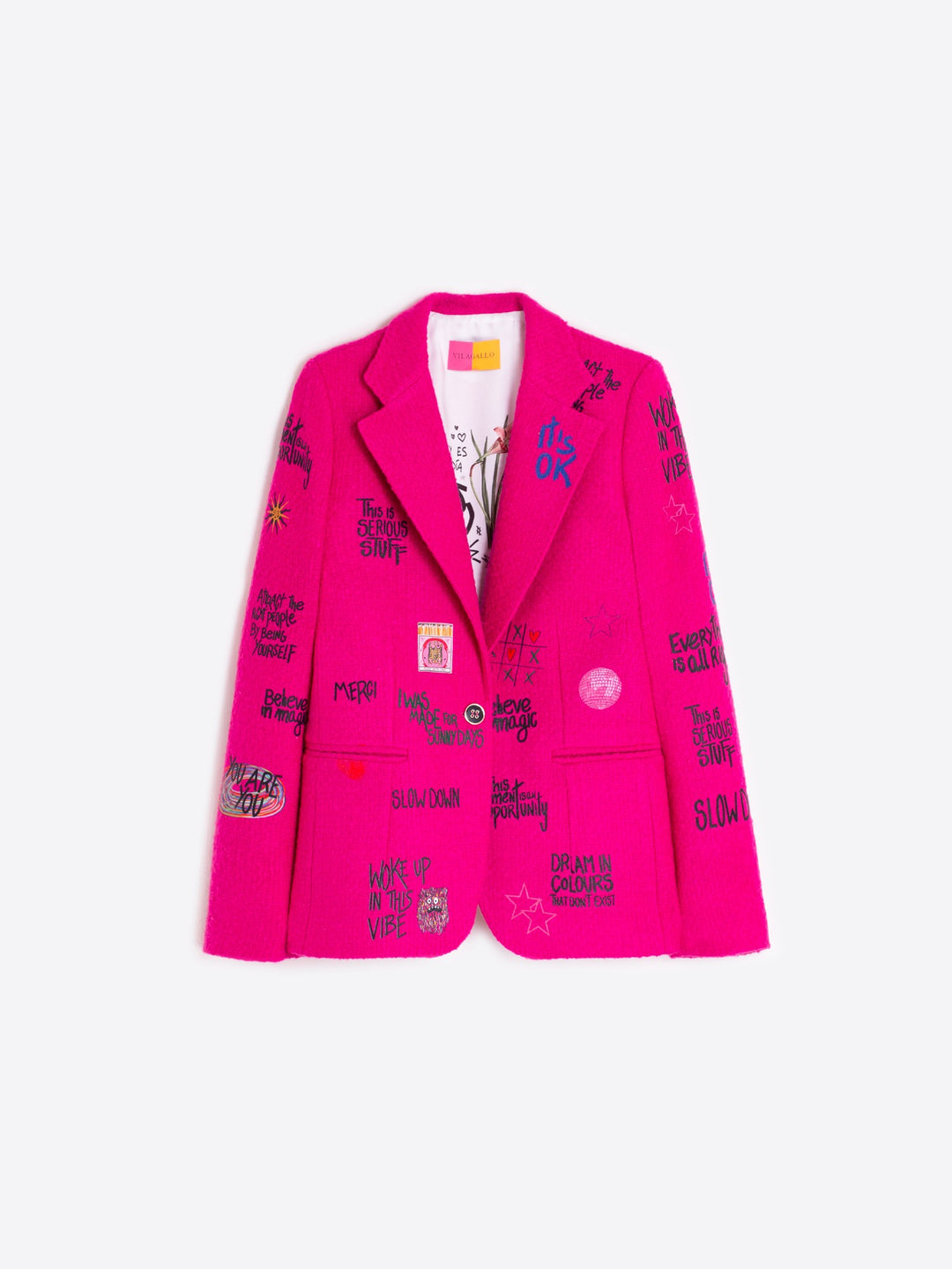 VILAGALLO- WOMEN'S HELEN GRAFFITI BLAZER