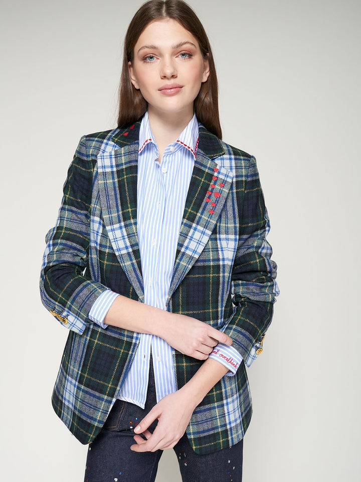 VILAGALLO- WOMEN'S ROCK EMBROIDERED BLAZER