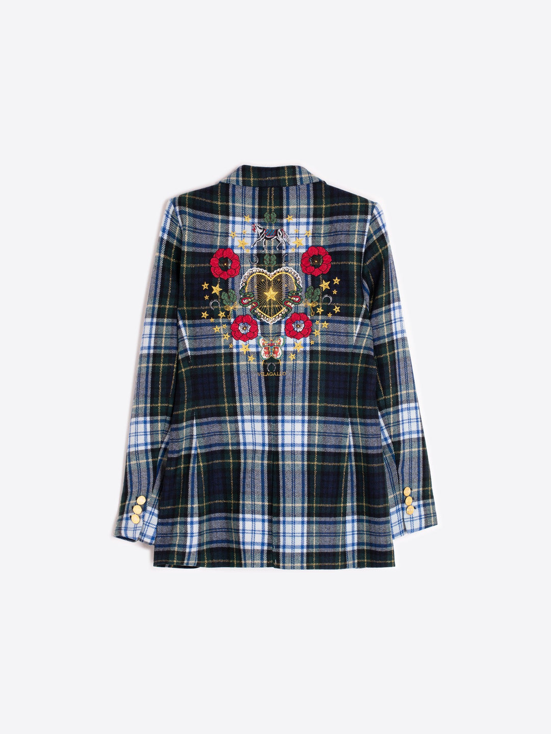 VILAGALLO- WOMEN'S ROCK EMBROIDERED BLAZER