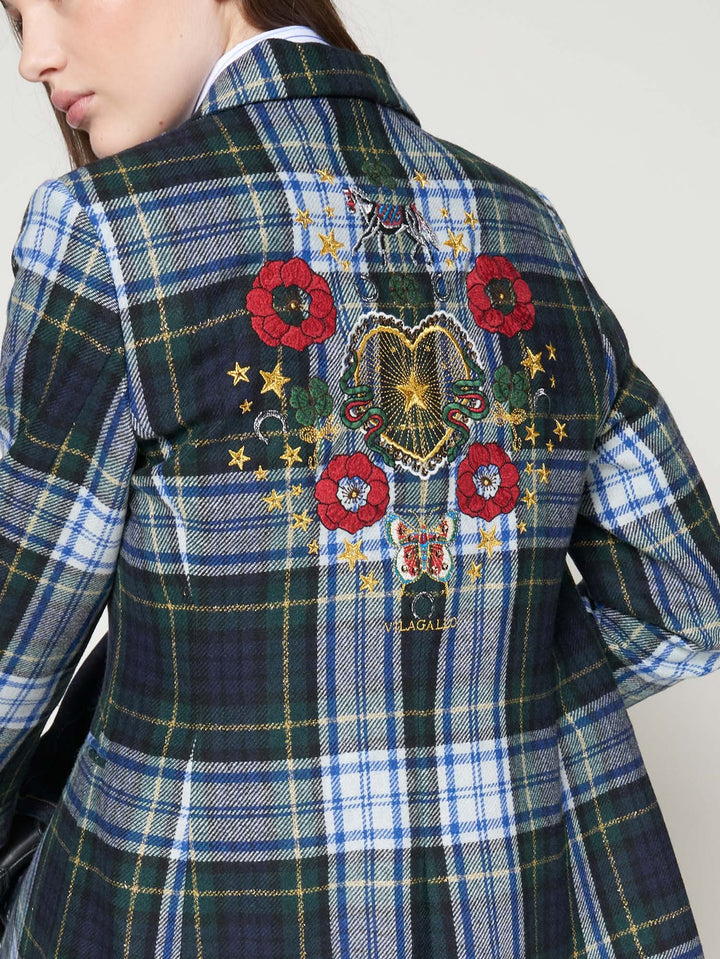 VILAGALLO- WOMEN'S ROCK EMBROIDERED BLAZER