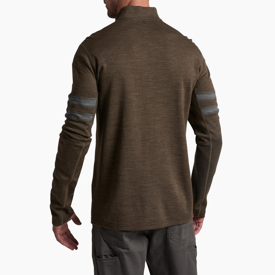 KUHL - MEN'S 1/4 ZIP TEAM MERINO PULLOVER