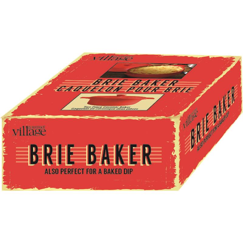 GOURMET DU VILLAGE- CERAMIC RED DIP BAKER