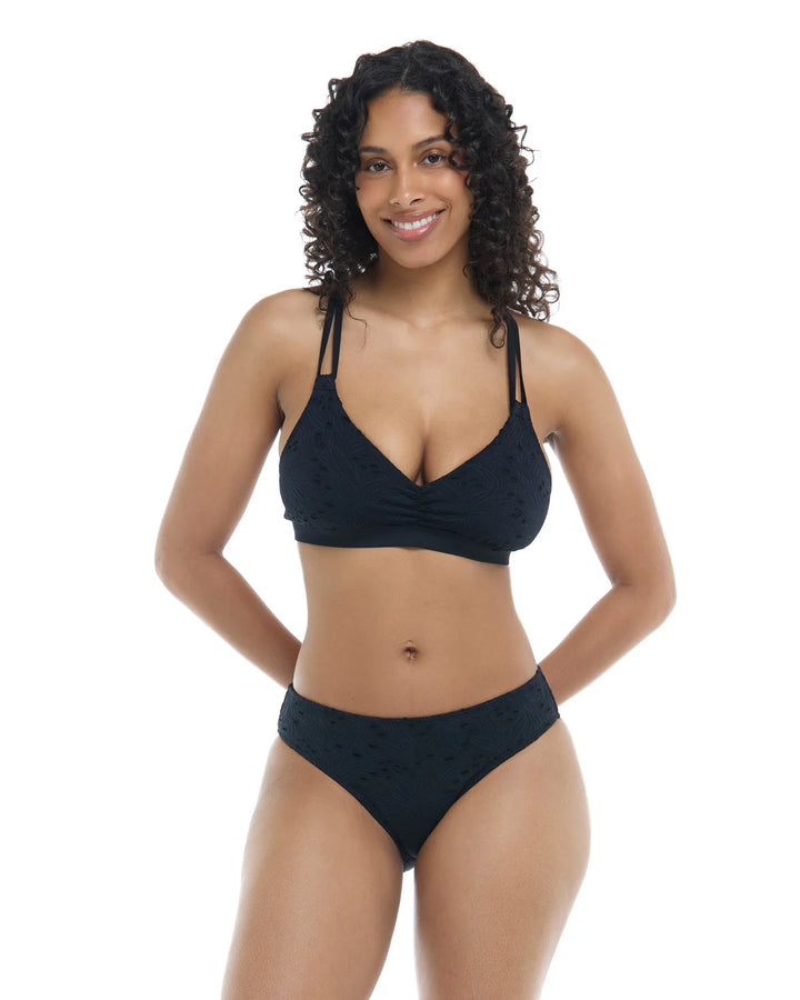 SKYE - LACE BLOOM MID WAIST BOTTOM