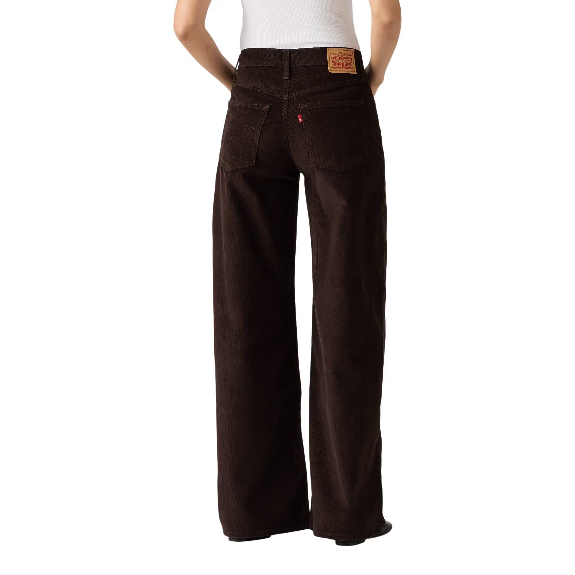 LEVI'S - WOMEN'S MIDDY WIDE LEG JAVA CORDUROY