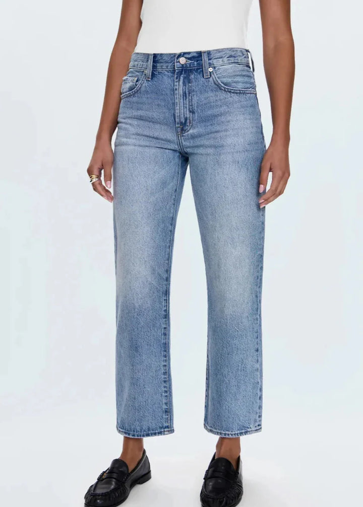 PISTOLA - WOMEN'S LEXI MID RISE, STRAIGHT LEG JEAN
