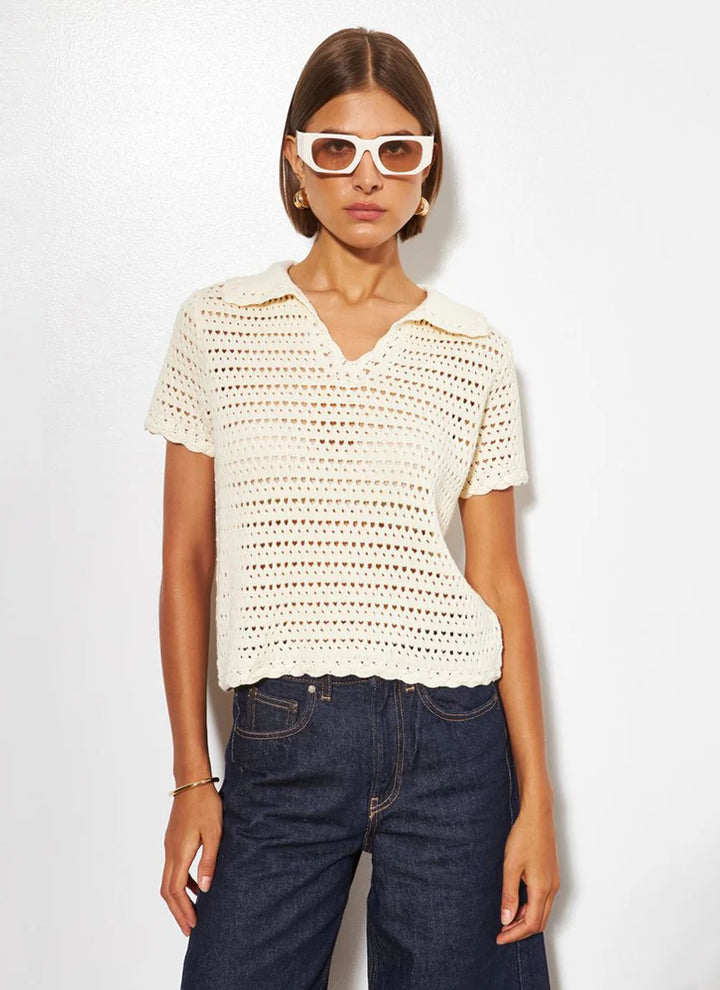 LINE - WOMEN'S PAISLEY KNITTED TOP