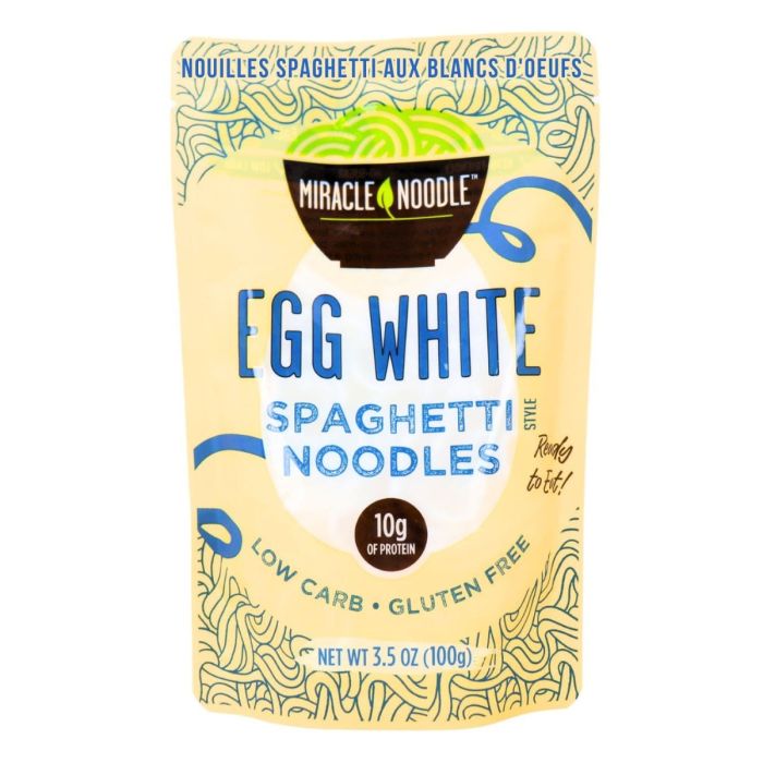 GTC - EGG WHITE NOODLES SPAGHETTI STYLE