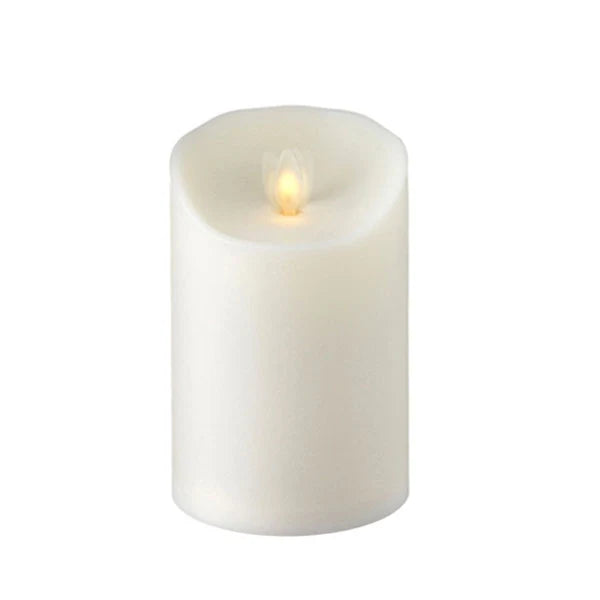 RAZ IMPORT - OUTDOOR MOVING FLAME IVORY CANDLE