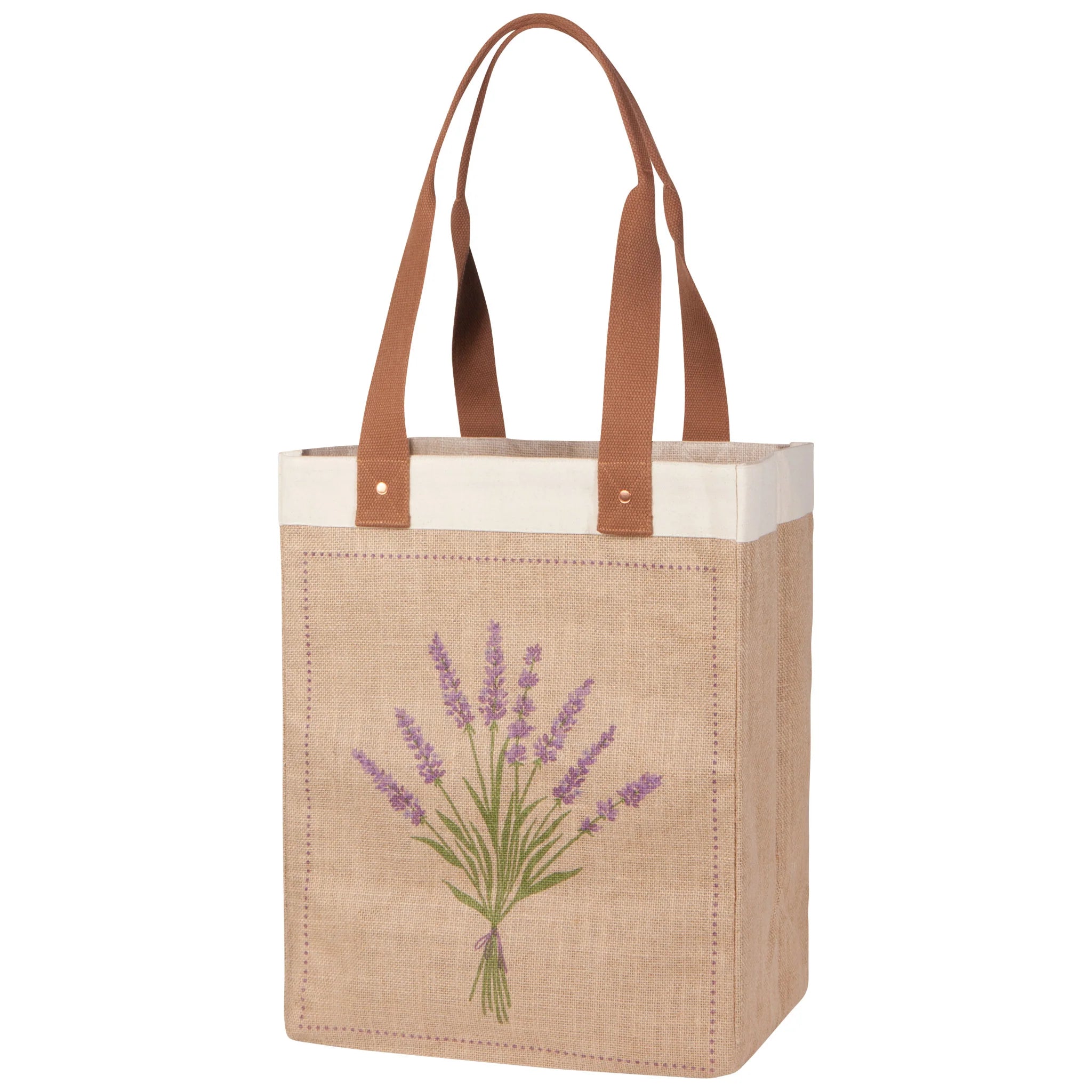 DANICA - MARKET TOTE LAVENDER