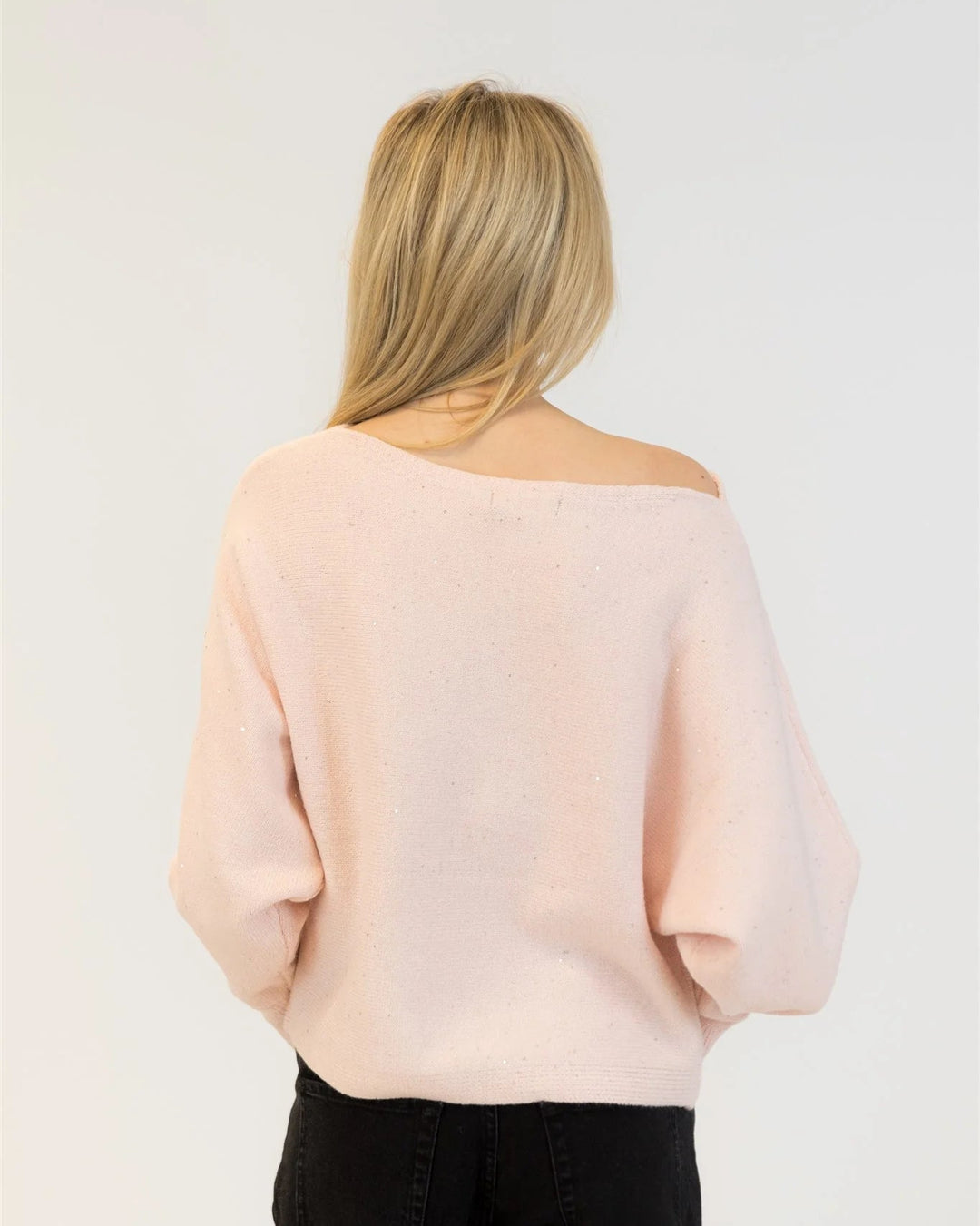 LYLA & LUXE - WOMEN'S NOBU SEQUIN SWEATER 