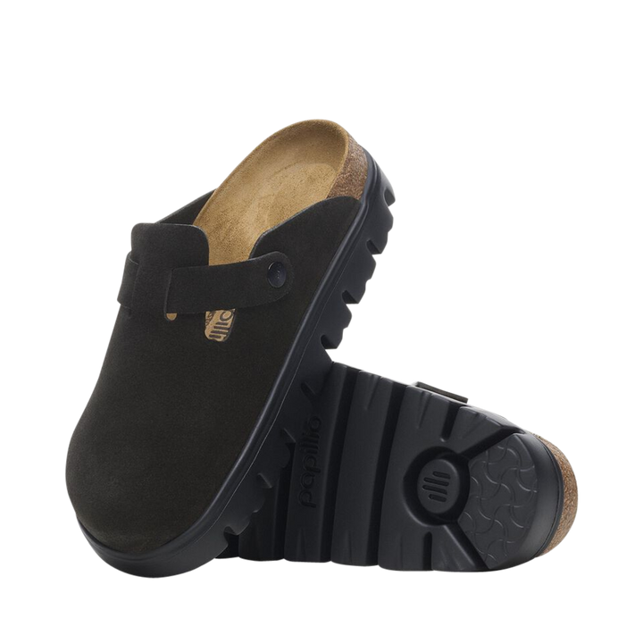 BIRKENSTOCK- BOSTON CHUNKY SUEDE CLOG