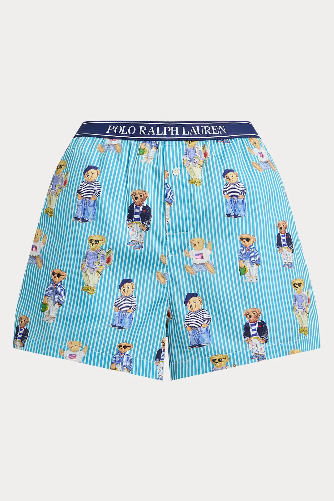 RALPH LAUREN -  SLEEP BOXER ALLOVER BEAR 4P0119R3