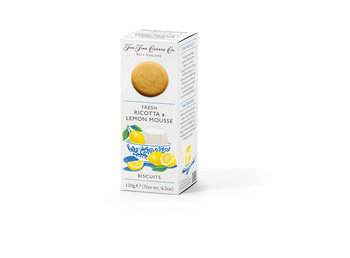 FINE CHEESE CO. FRESH RICOTTA & LEMON MOUSSE BISCUITS