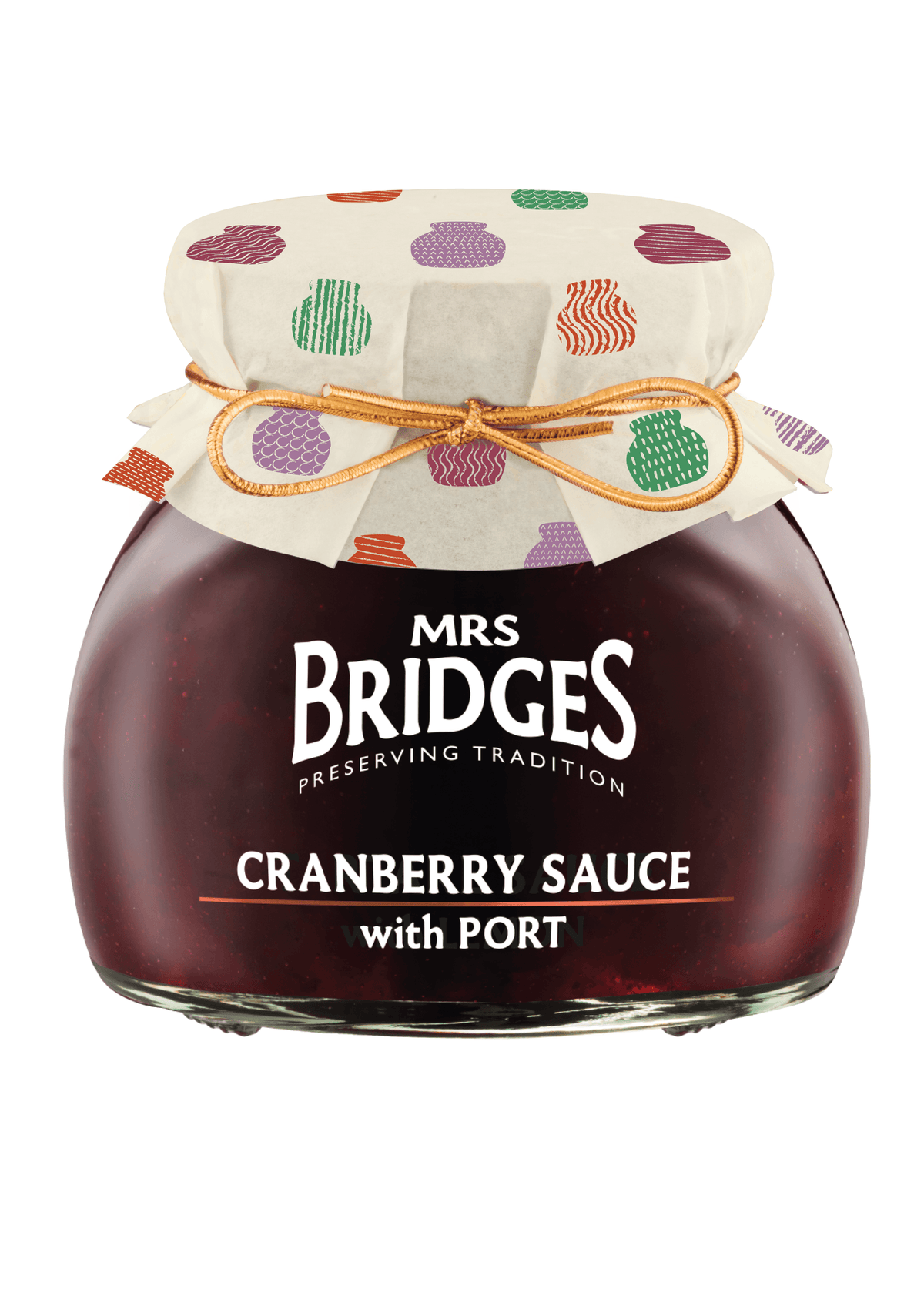 MRS. BRIDGES CRANBERRY SAUCE WITH PORT