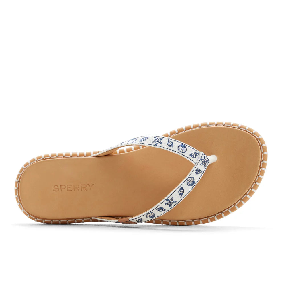 SPERRY - ISLA EMBROIDERED FLIP FLOP