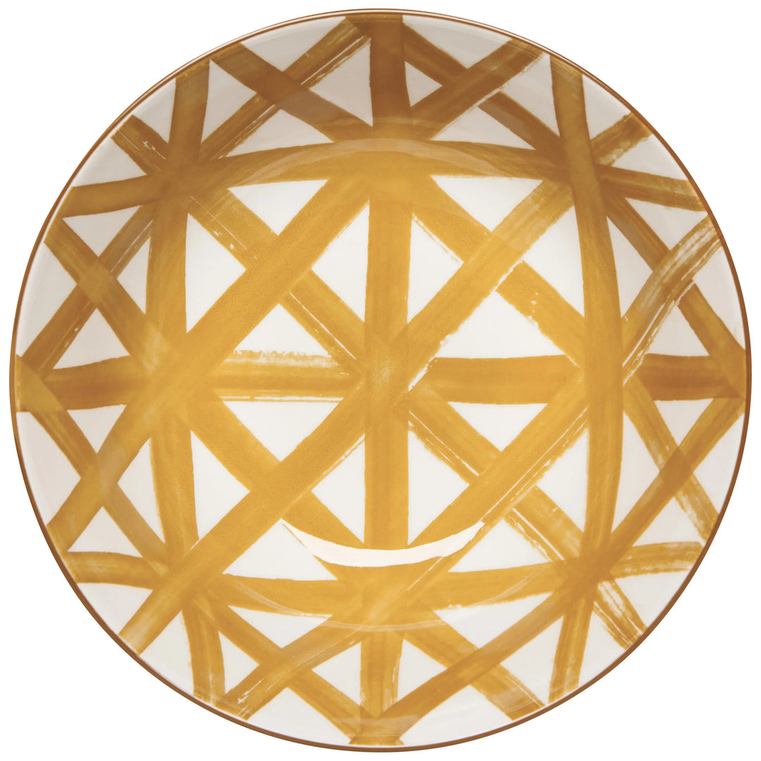 DANICA - BOWL IMPERIAL 8IN CROSSHATCH